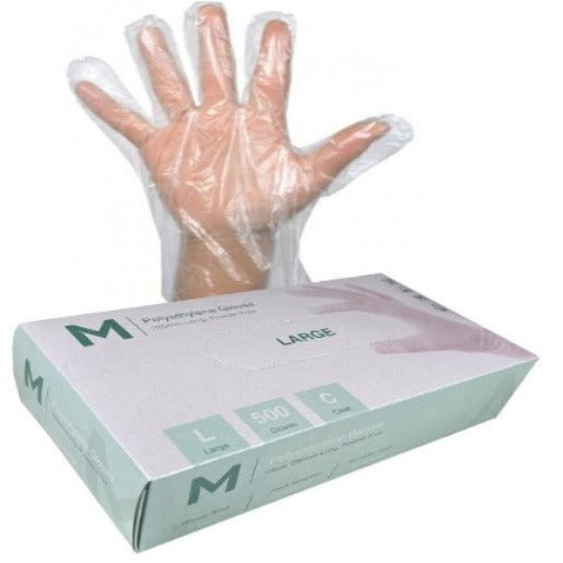 Polyethylene Gloves Clear - CornerBox