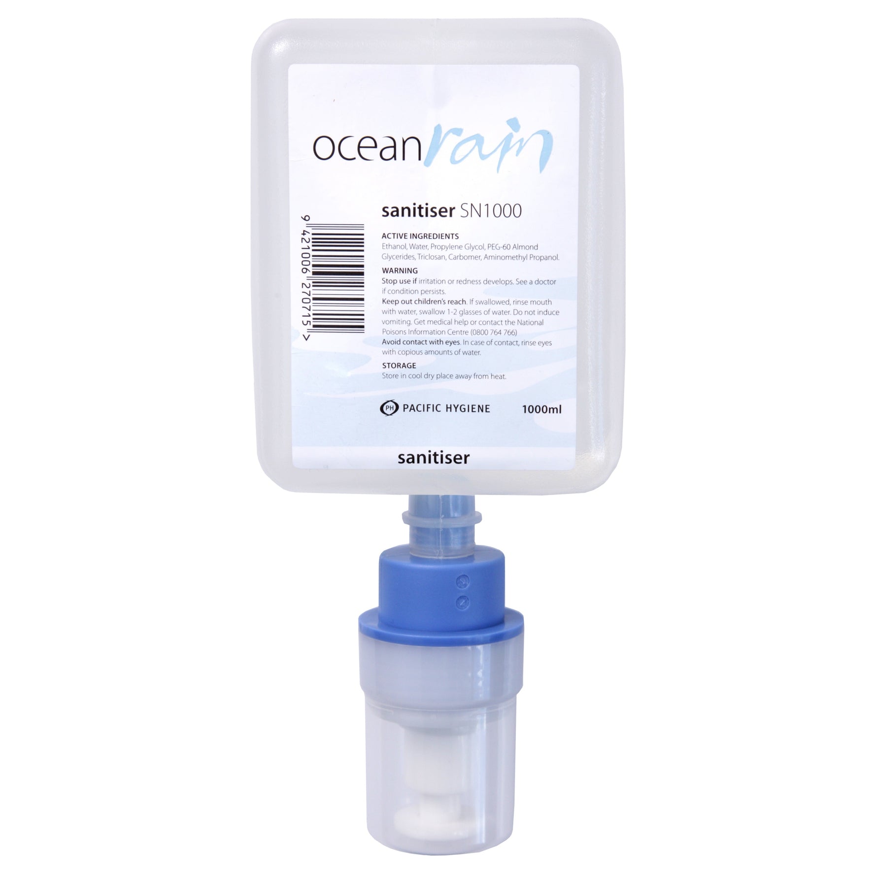 Ocean rain Hand Sanitiser - CornerBox