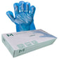 Polyethylene Gloves Blue - CornerBox