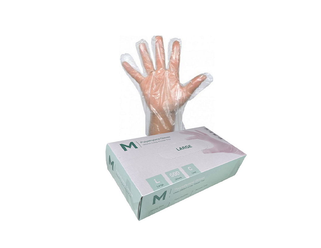 Polyethylene Gloves Clear - CornerBox